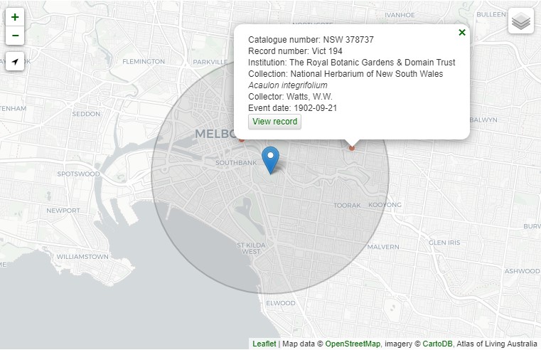 Explore your area: 3004, map, info window
